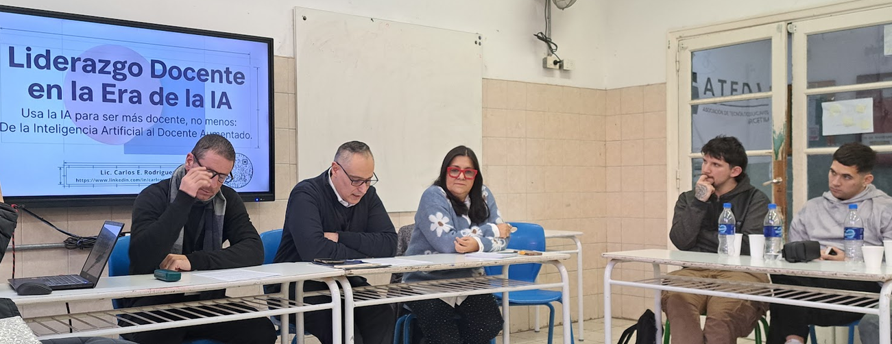 Fotografía de una jornada de Tecnología Educativa de ATEDU
